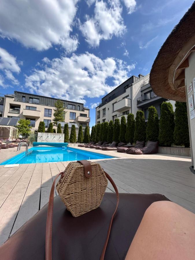 Super Mini Loft With Outdoor Pool. Appartement Palanga Buitenkant foto
